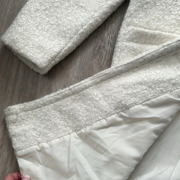 Cream Maxi Coat - Picture 4 of 9